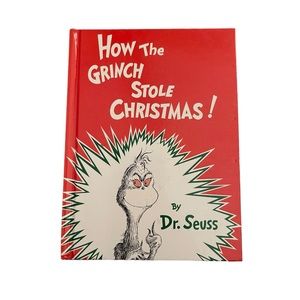 Hardcover Small How the Grinch Stole Christmas Small Children’s Book Dr. Seuss